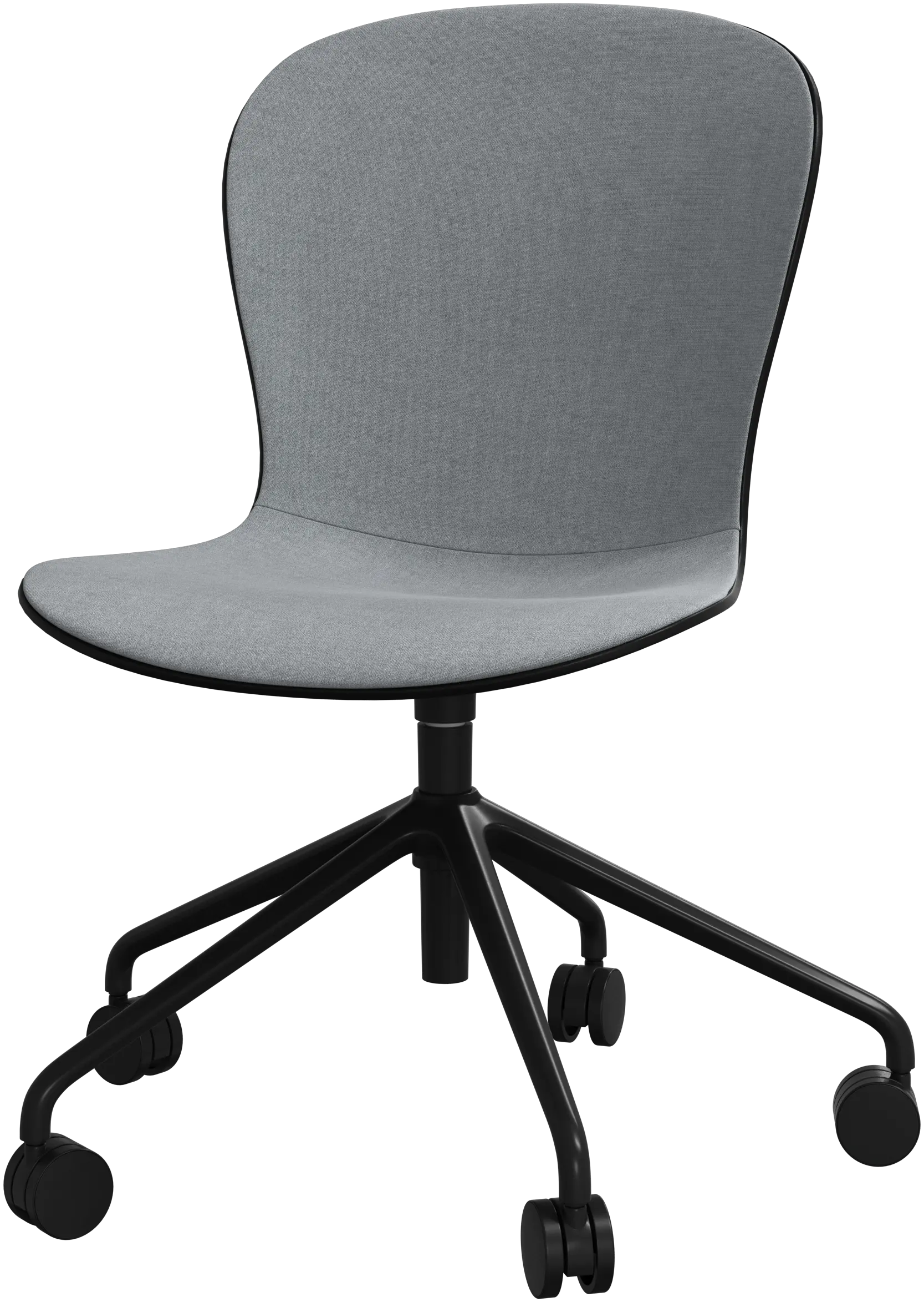 ［BoConcept］ADELAIDE /ライトグレーファブリック・キャスター付 Adelaide オフィスチェア | Office chair | Adelaide | Henrik